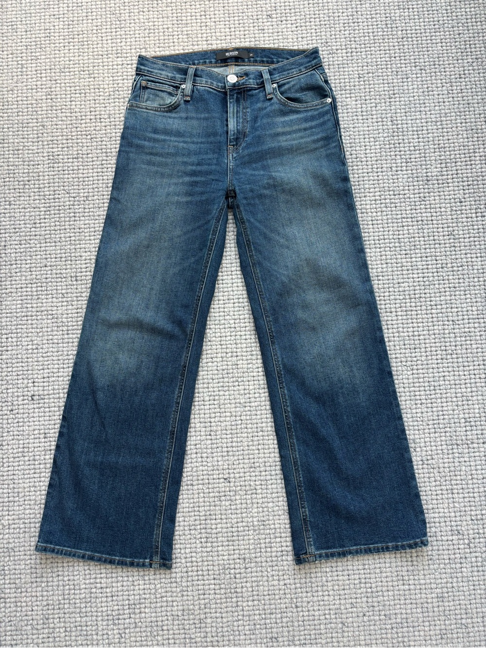 Hudson Rosie Wide-Leg Jeans
